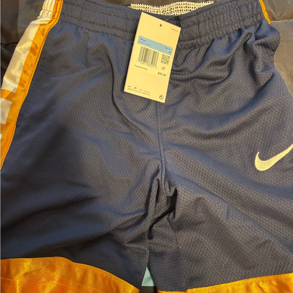 Nike Kids Shorts - Blue and Orange